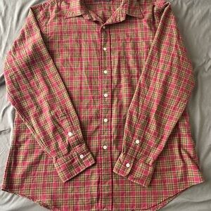 Polo Ralph Lauren Men’s XL Plaid Flannel Shirt - Red and Green